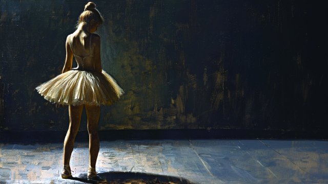 Overcoming Fear on Pointe by Artist: Suima